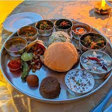 Rajasthani dinner