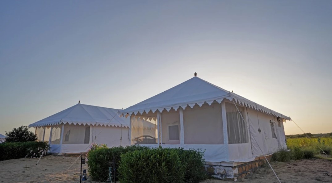 Swiss Tent Exterior
